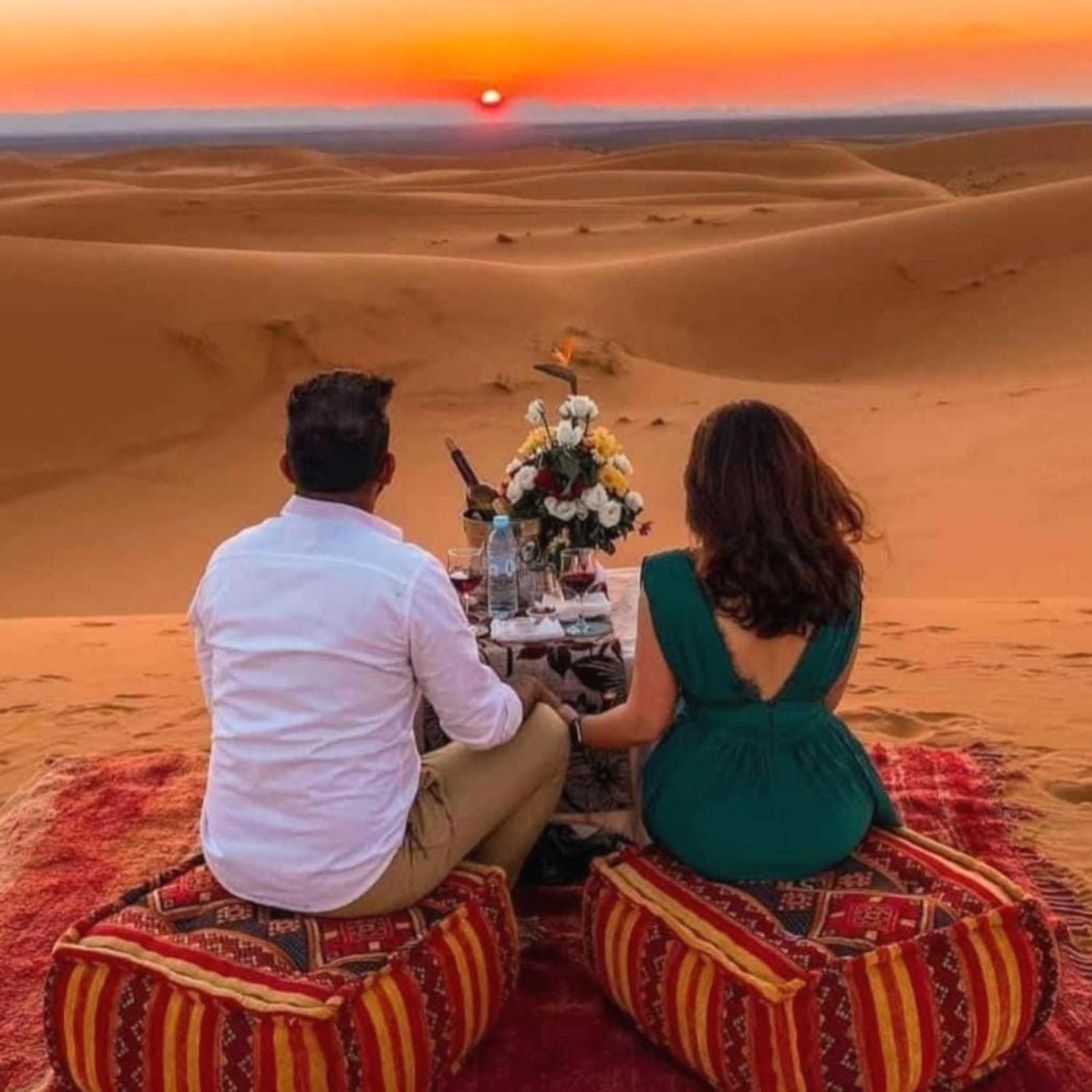 Bedouin Desert Camp 梅尔祖卡 外观 照片