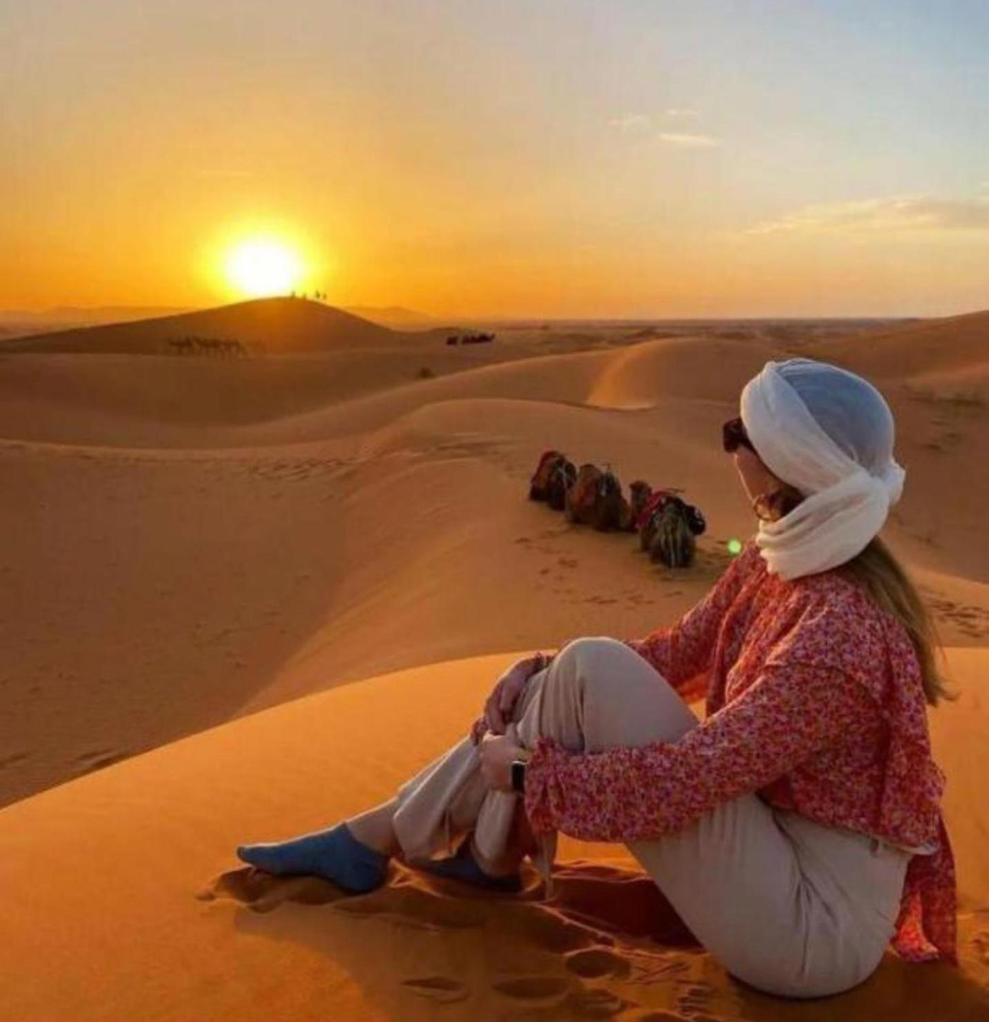 Bedouin Desert Camp 梅尔祖卡 外观 照片